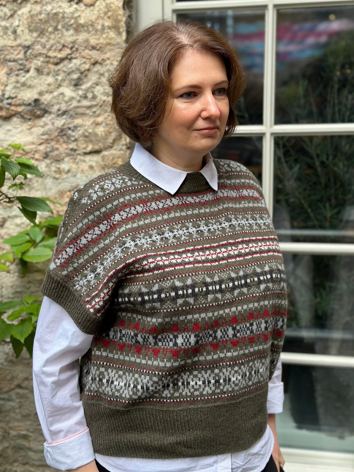 Vest "Following the motives of Dior" (RU)