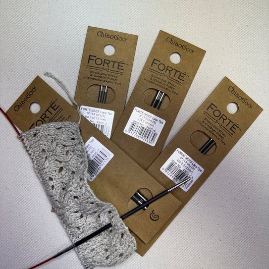 Forté™ Stainless Steel & Carbon Fiber Tips - 5" (13 cm)