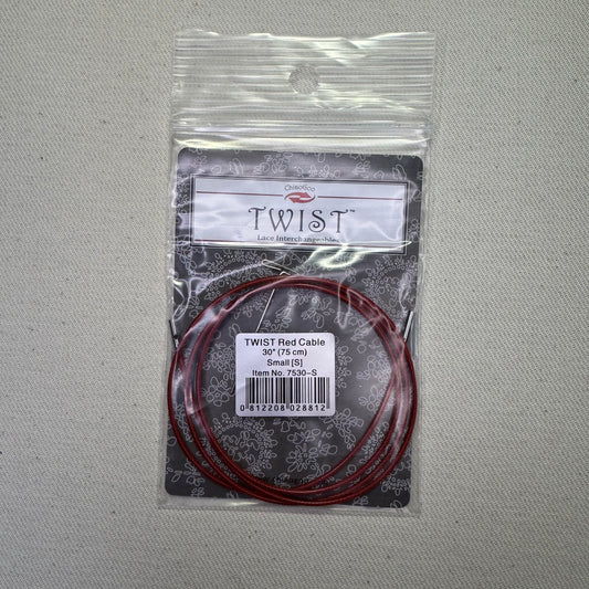 TWIST™ Red Cables 30" (75 cm)